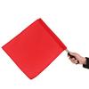 Bandera de salida de atletismo roja verde blanca amarilla bandera de señal de mando de tráfico bandera de borde de árbitro de fútbol
