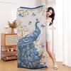 Toalha de banho de gaze para o verão, unissex, uso doméstico, absorvente, secagem rápida, toalha de tamanho grande, roupão de banho para casal, xale, manta