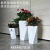 Macetas de Fibra de Vidrio para Exhibición en Oficinas de Ventas, Jardineras, Macetas para Centros Comerciales, Cajas Decorativas para Flores, Floreros, Contenedores de Flores para Restaurantes y Conjuntos de Flores