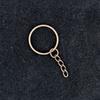 Exclusivamente para Comercio Exterior, Accesorios Seleccionados para Bricolaje, Llaveros de Ferretería, Diversas Especificaciones, Llaveros Negro Pistola, Portallaves Oro Rosa