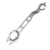 Llave para Amoladora Angular de Cuatro Garras, Modelo Nuevo Diez-en-Uno Máquina Pulidora Placa de Presión de Ajuste y Desmontaje Dedicada Llave Universal Engrosada