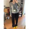 Elegante suéter de punto trenzado con cuello en V para mujer, adecuado para otoño e invierno, se puede usar como capa interior o solo, top ajustado estilo coreano