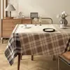Mantel Retro Impermeable a Prueba de Aceite Lavable Resistente al Calor Mantel para Mesa de Comedor Modelo Nuevo 2026 Lujo Ligero Gama Alta Mantel para Mesa de Café