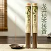 Incenso de chá verde Longjing, incensos naturais para uso doméstico no quarto, fragrância duradoura, incenso de águila e sândalo, incenso de oferenda estilo chinês