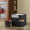 Ouro e prata artesanato de remendo errado cor de contraste bule guloso grande chá Kung Fu xícara de chá presente para casa xícara de chá perfumada