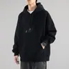 Sudadera con capucha para hombre, chaqueta gruesa casual holgada, nueva tendencia otoño 2025 marca impresa top de manga larga para pareja