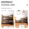 Estante de Livros de Mesa de Escritório Rack de Armazenamento Mesa de Estudante Prateleira de Armazenamento Mesa de Quarto Estante Pequena Simples de Múltiplas Camadas