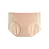 Pantaletas de Control de Vientre sin Costuras para Mujer, Seda de Hielo Transpirable, Sexys y Cómodas, Entrepierna de Algodón Puro, Tallas Grandes, Venta al por Mayor de Fábrica