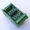 Placa de Isolamento com Optoacoplador de 4 Vias Módulo de Conversão de Nível de Tensão NPN PNP Módulo de Conversão de Sinal 3.3V5V12V24V