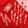 Sobre Rojo Año Nuevo del Caballo Sorteo de la Suerte Caja Sorpresa, Sorteo de la Suerte Estilo Chino, Disfraz Universal Dios de la Riqueza Año Nuevo, Sorteo de la Suerte para Bodas, Caja Sorpresa Estilo Chino