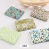 Cabeza de tela rota hecha a mano diy patchwork ropa de muñeca tela bolsita bolsita enseñanza de jardín de infantes tela floral pequeña tela cero