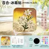 Imanes para Refrigerador DIY de Cloisonné, No se Requiere Cloisonné, 24 Temas Estacionales Estilo Chino Decoración Cultural Kit de Materiales Semi-acabados para Manualidades