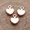 9x6,6mm 0,32g Pingente Multicor DIY Liga de Zinco Fabricante Atacado Pingente de Coração
