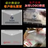 Bolsa de Archivo Transparente A4 Plástico PP Bolsa para Documentos Sobre para Documentos con Botón Bolsa de Almacenamiento de Recibos Publicidad Logo Personalizado