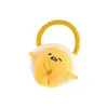 Lindo accesorio para el cabello de peluche de huevo frito, versátil y lindo, pinza para el cabello de alto valor estético, liga para coleta de nicho