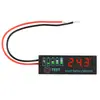 Luz indicadora LED DC7-55V, display de voltagem e nível da bateria, adequada para baterias de chumbo-ácido/baterias de lítio