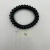 Pulsera Negra Engrosada, Diferente Calidad, Goma para el Cabello Ecológica para Mujer, Plástico Grande de Cable de Teléfono, Anillo para el Cabello de Cable de Teléfono de Henan