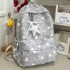 Mochila transfronteriza de estilo japonés nueva de gran capacidad para mujer, linda y fresca, mochila casual con estampado de estrellas para niñas y estudiantes