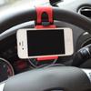 Loja Suprimento Atacado Vermelho e Azul 2 Cores Opcionais Carro Celular Volante Clipe Suporte Modelo Dropshipping
