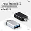 Fábrica direta v8 celular otg adaptador usb3.0 Android otg adaptador micro metal