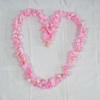 Tira de hortensia imitación Flor de pared violeta Ramo de flor de ratán tela de lana Tira de flor de glicinia Cadena de flor de frijol de boda Flores decorativas al por mayor