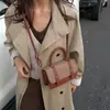 Bolso Caja Nuevo de Moda Bolso de Hombro Versátil para Mujer 2025 Diseño de Nicho Bolso Cruzado Bolso de Mano Cuadrado Pequeño