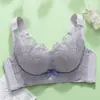 Sensação de nuvem 892 renda de laço temperamento sem costura coleta do busto lingerie sem fio respirável push up sutiã confortável