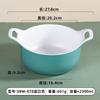Celebridad de internet olla picante especial cuenco nórdico creativo simple comercial cuenco para fideos de arroz cuenco de sopa con dos asas vajilla de melamina imitación porcelana