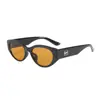 Gafas de sol de montura grande estilo ojo de gato para mujer, sensación de alta gama, nuevo estilo 2026, adecuadas para caras cuadradas y redondas, gafas de sol con estampado de leopardo, protección UV