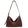 Bolso de Hombro de Gran Capacidad para Mujer, Bolso Tote Texturizado de Nuevo Estilo Transfronterizo Otoño e Invierno Retro, Bolso Cruzado de Moda Casual para el Trabajo