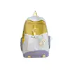 Mochila para Mulheres 2026 Novo Estilo Mochila Escolar Simples para Alunos do Ensino Fundamental II e Médio Mochila de Viagem Leve de Grande Capacidade Bolsa para Computador