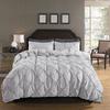 Juego de ropa de cama de tres piezas transfronterizo Amazon tamaño EE. UU. funda de edredón de flores de tiro funda de almohada en stock juego de tres piezas de funda de edredón de flores de tiro