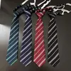 Corbata JK para Mujer Estilo Universitario Nudo Perezoso Sin Nudo Japonesa Escolar para Raya Roja Marrón Corbata Corta Moda Masculina