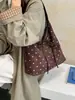 Bolsa de mão com laço de bolinhas transfronteiriça para mulheres, nova coleção de outono de 2026, retrô e versátil, adequada para o dia a dia, bolsa de ombro ou bolsa de axila