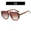 Óculos de Sol de Lente Dupla Moda Transfronteiriça Tendência Poligonal Irregular Óculos de Sol Retrô Resistente a UV Óculos de Sol Personalizados