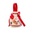 Caixa de Maçã de Natal, Saco de Maçã, Bolsa de Lona, Caixa de Embalagem de Doces de Natal de Luxo, Saco de Presente Fruta da Paz, Caixa de Presente
