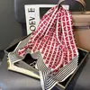 Pañuelo Delgado de Seda de 70 cm con Estampado de Poni, Pañuelo para Mujer, Accesorio para Camisa, Pañuelo para el Cuello, Pañuelo Cuadrado Pequeño, Chal de Alta Gama