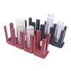 Porta Copos de Papel para Chá com Leite e Café Bar Porta Copos Comercial Divisor de Copos Rack de Armazenamento Plástico Preto Vermelho Rack de Armazenamento