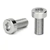 Tornillo de Acero Inoxidable 304 de Cabeza Delgada Torx Interno Gb6191 Cabeza Cilíndrica Forma de Estrella Antirrobo Antidesmontaje Perno Sujetador