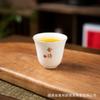 Xícara Mestre de Porcelana Branca, Xícara de Cerâmica, Xícara para Degustação de Chá, Tigela para Beber Chá, Pequena Xícara de Chá Kung Fu Chinês, Tigela de Chá, Xícara Individual, Jogo de Chá Chinês