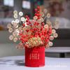 Adornos de Cubo Simples y Creativos Insertados a Mano Porche Sala de Estar Empresa Adornos de Alta Gama Fucai Fruta Productos Terminados Entrega