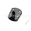 Adecuado para soporte de pie de estacionamiento modificado Yamaha Xunying 125, asiento agrandado, almohadilla de pie agrandada, accesorios antideslizantes para pata lateral