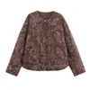 Chaqueta Acolchada Estampada Versátil de Moda Nueva Primavera 2026 Transfronteriza AliExpress 8458801700