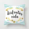 Suministro directo de fábrica flores y plantas naturales frescas funda de almohada decorativa funda para respaldo de asiento de coche respaldo de estudio cojín de respaldo una variedad opcional