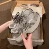 Zapatillas de suela gruesa estilo "Dad Shoes" para mujer, Novedad Primavera/Verano 2026, Tendencia, Versátiles, Casuales, para mujeres de baja estatura