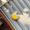 Pingente de calcedônia de ágata amarelo gelo em forma de ovo de pombo, colar de jade de ágata feminino, suprimento para live stream, múltiplos estilos disponíveis