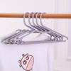 Cabide Plástico Doméstico Não Marca Roupas para Uso Úmido e Seco, Varal de Varanda Antiderrapante, Cabide de Roupa para Guarda-Roupa, Ferramenta para Secar Roupas, Varão Único