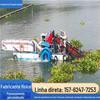 Barco de pesca de grama de água do rio automático de água pequena flutuante de lótus barco de pesca grande limpeza de água cortador de grama