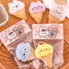 Colgante de Peluche de Helado Verano Muñeco Lindo de Cono Decoración Dibujos Animados Corazón Girly Decoración de Bolso Llavero