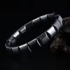 Pulsera única y elegante de hombre con piedra de hiel negra, simple y a la moda, versátil para ir al trabajo, accesorios de lujo ligero y de alta gama para mujeres